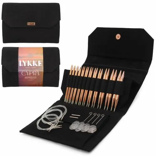 LYKKE CYPRA COPPER INTERCHANGEABLE NEEDLE GIFT SETS