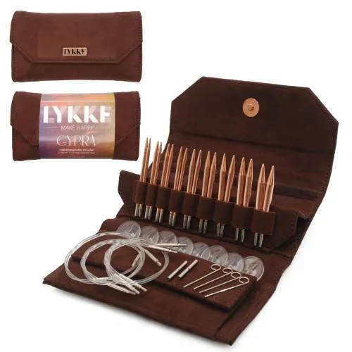 LYKKE CYPRA COPPER INTERCHANGEABLE NEEDLE GIFT SETS