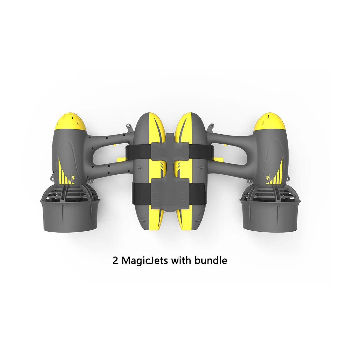 MagicJet Seascooter, the Best Underwater Scooter with 3 Camera Mounts