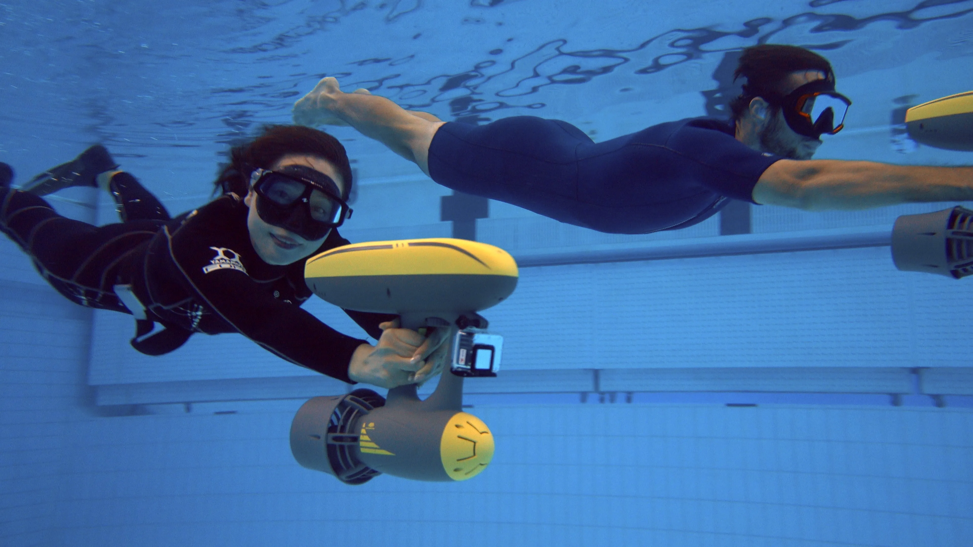 MagicJet Seascooter, the Best Underwater Scooter with 3 Camera Mounts