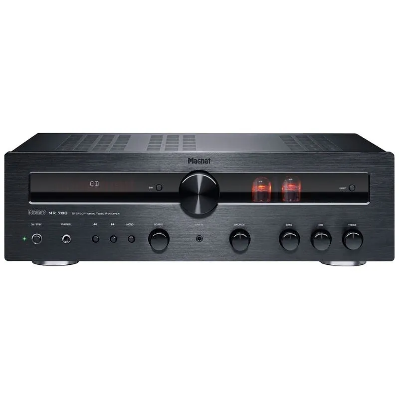 Magnat MR 780 Stereo Receiver 2 x 100 W With Bluetooth, DAB , USB & Tube Preamp