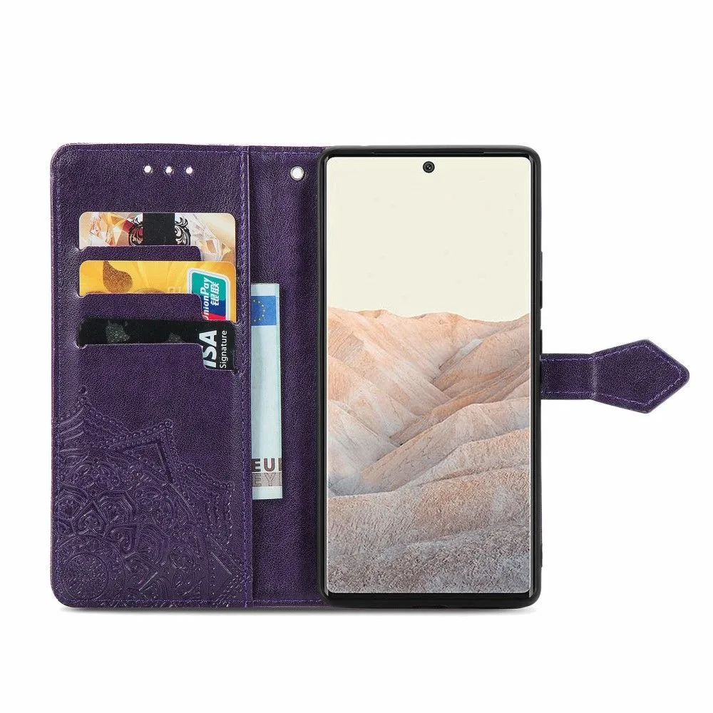 Mandala Google Pixel 6 Flip case - Purple