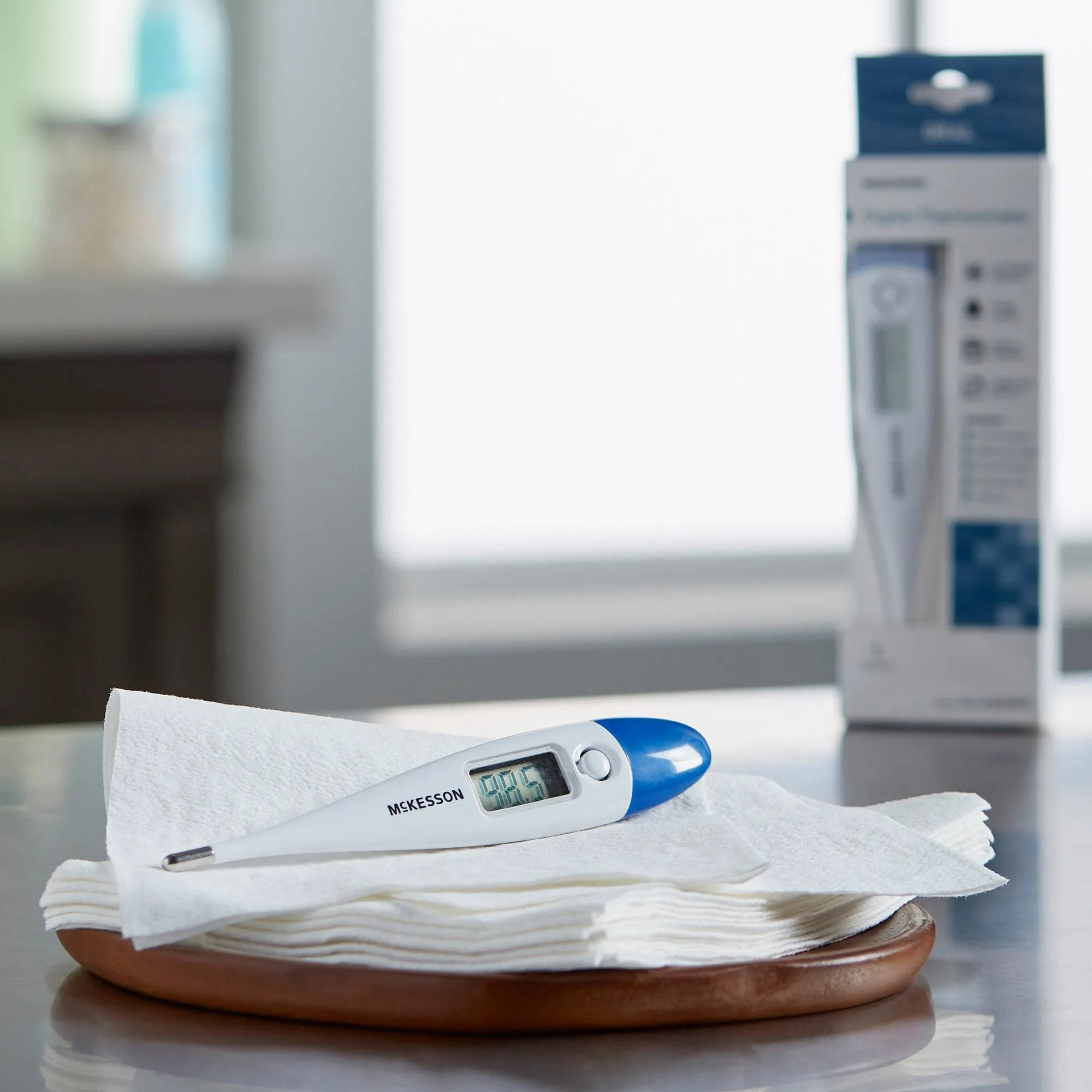 McKesson Digital Oral Thermometer, LCD Display, 30 Second Reading