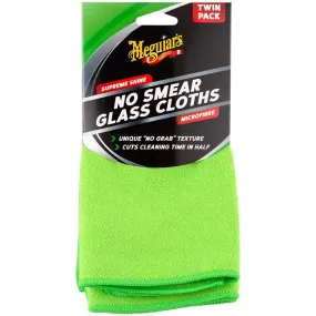 Meguiar'S Supreme Shine No Smear Glass Cloth Twin Pack - AG3032T