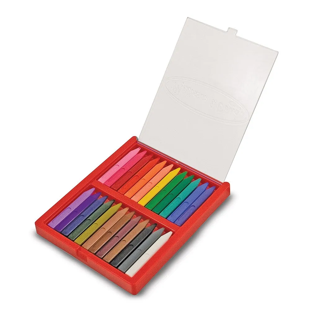 Melissa and Doug Triangular Crayon Set (24 pc)