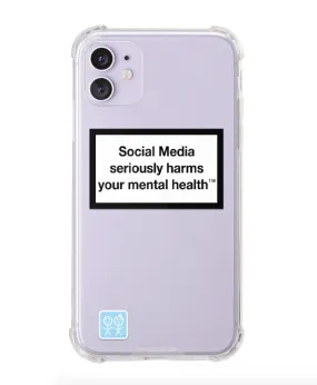 MENTAL HEALTH WARNING IPHONE CASE