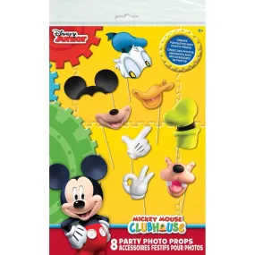 Mickey Mouse photo booth props, 8 per package