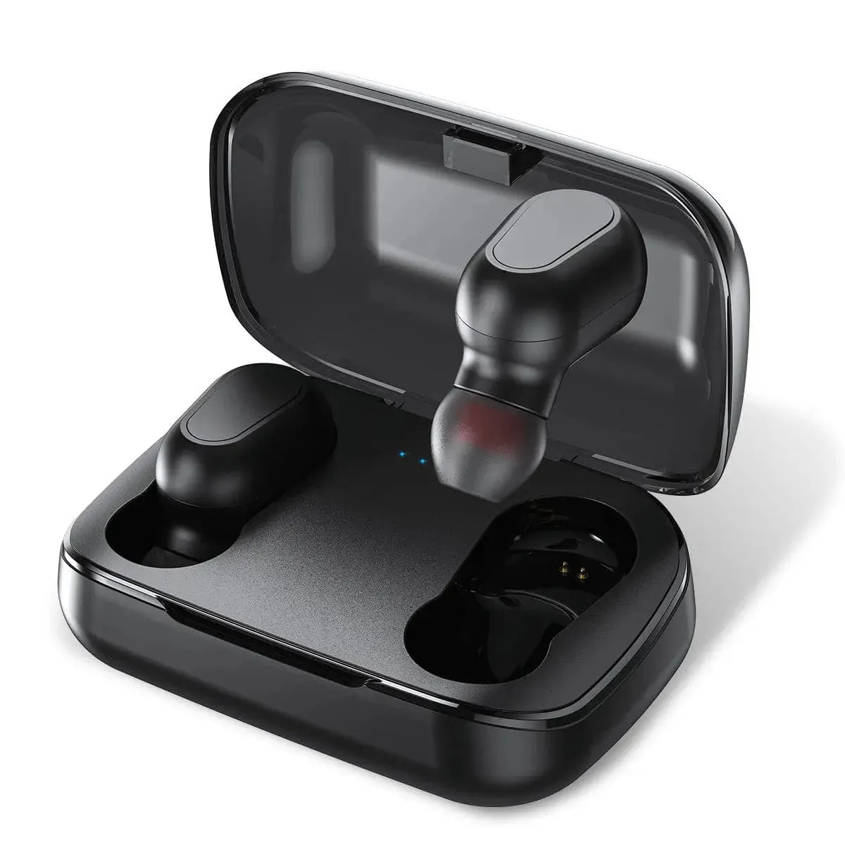 mini bluetooth wireless headphones double earbuds model