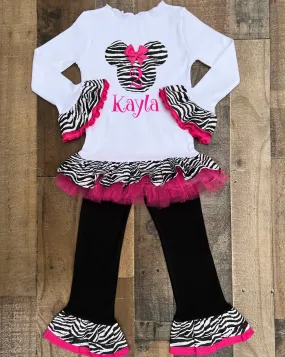 Minnie Mouse Birthday Girl Outfit