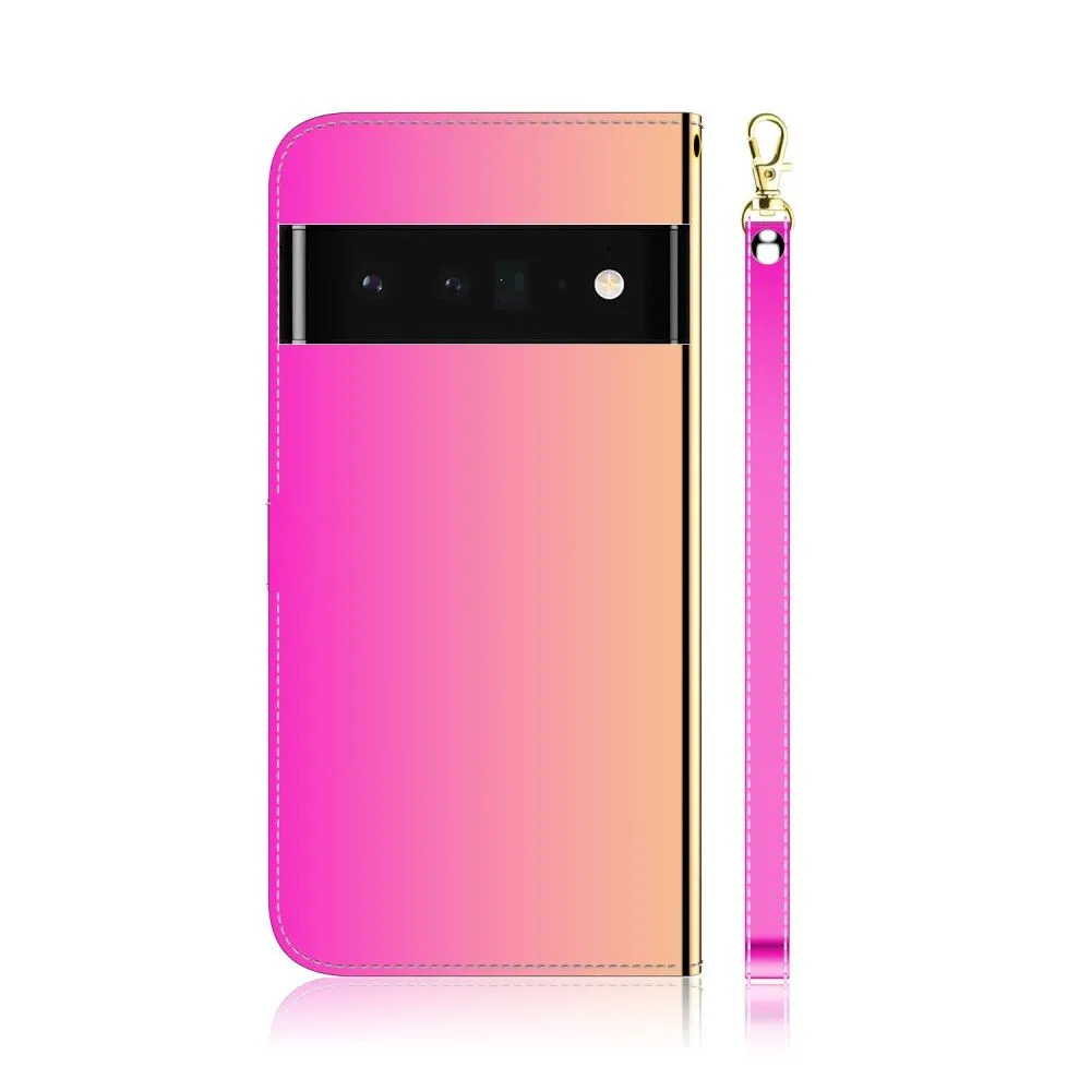 Mirror Google Pixel 6 flip case - Rose