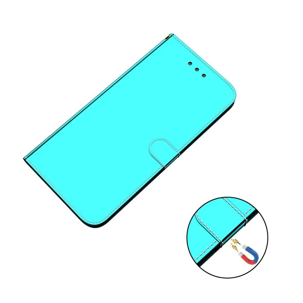 Mirror Nokia XR20 flip case - Cyan