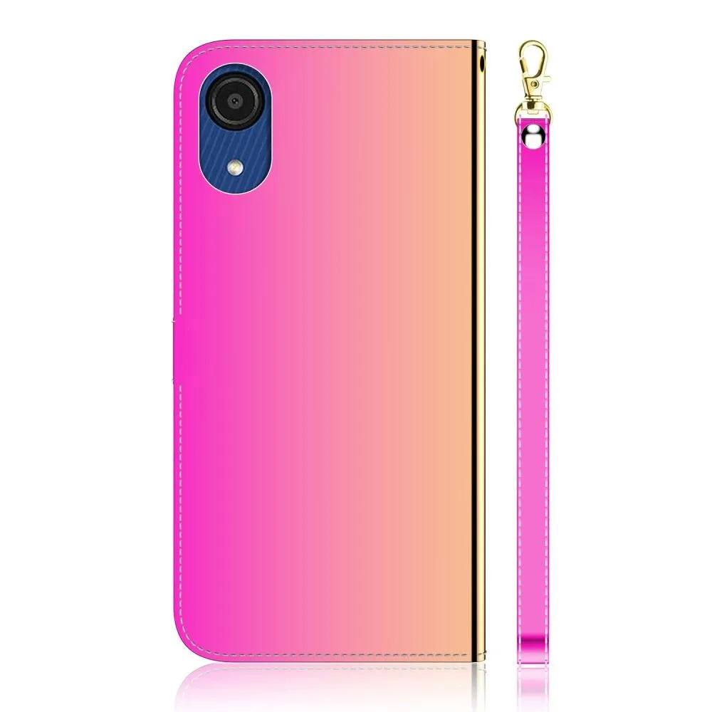 Mirror Samsung Galaxy A03 Core flip case - Rose