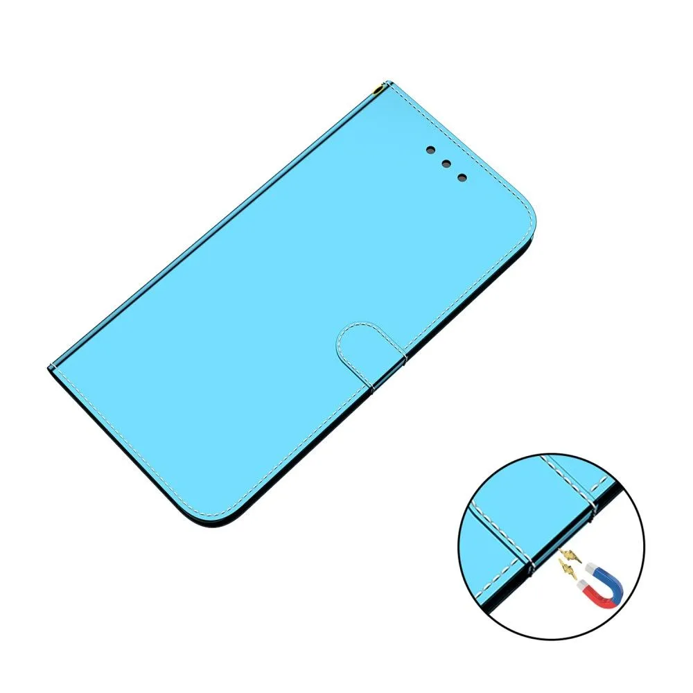 Mirror Samsung Galaxy A13 5G flip case - Blue