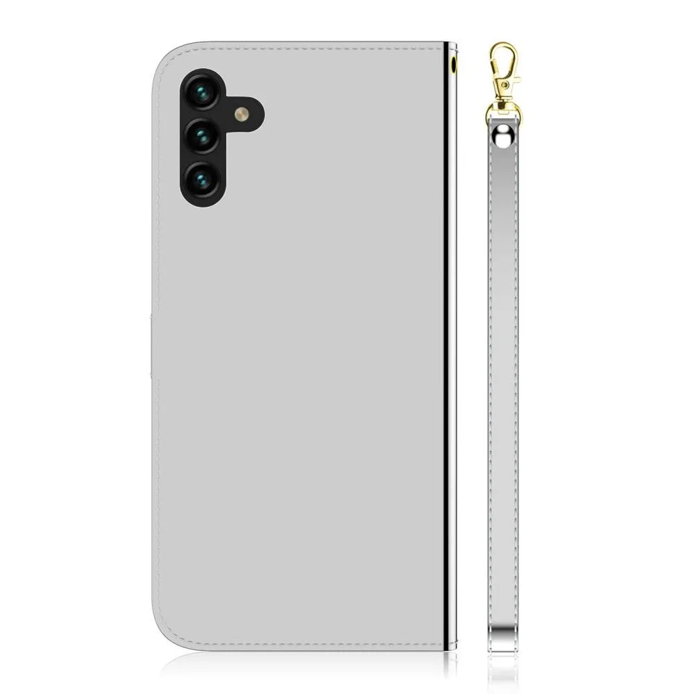 Mirror Samsung Galaxy A13 5G flip case - Silver