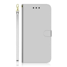 Mirror Samsung Galaxy A13 5G flip case - Silver