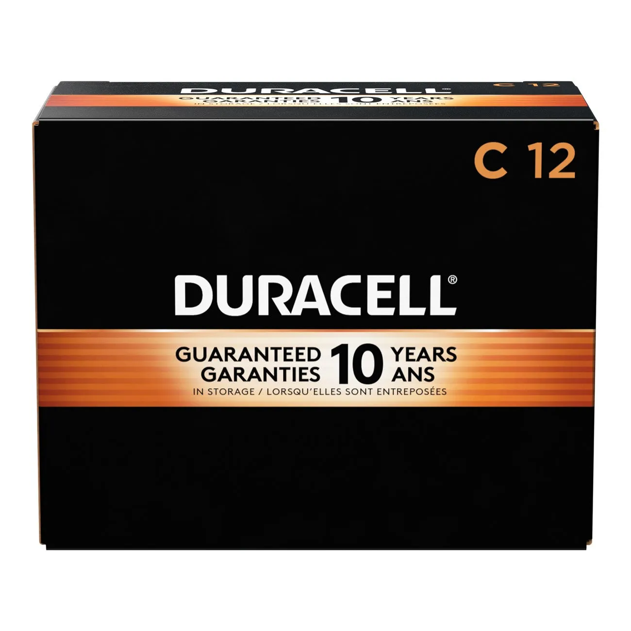 MN1400 Duracell, MN1400 Alkaline Battery, C, Coppertop, 12PK