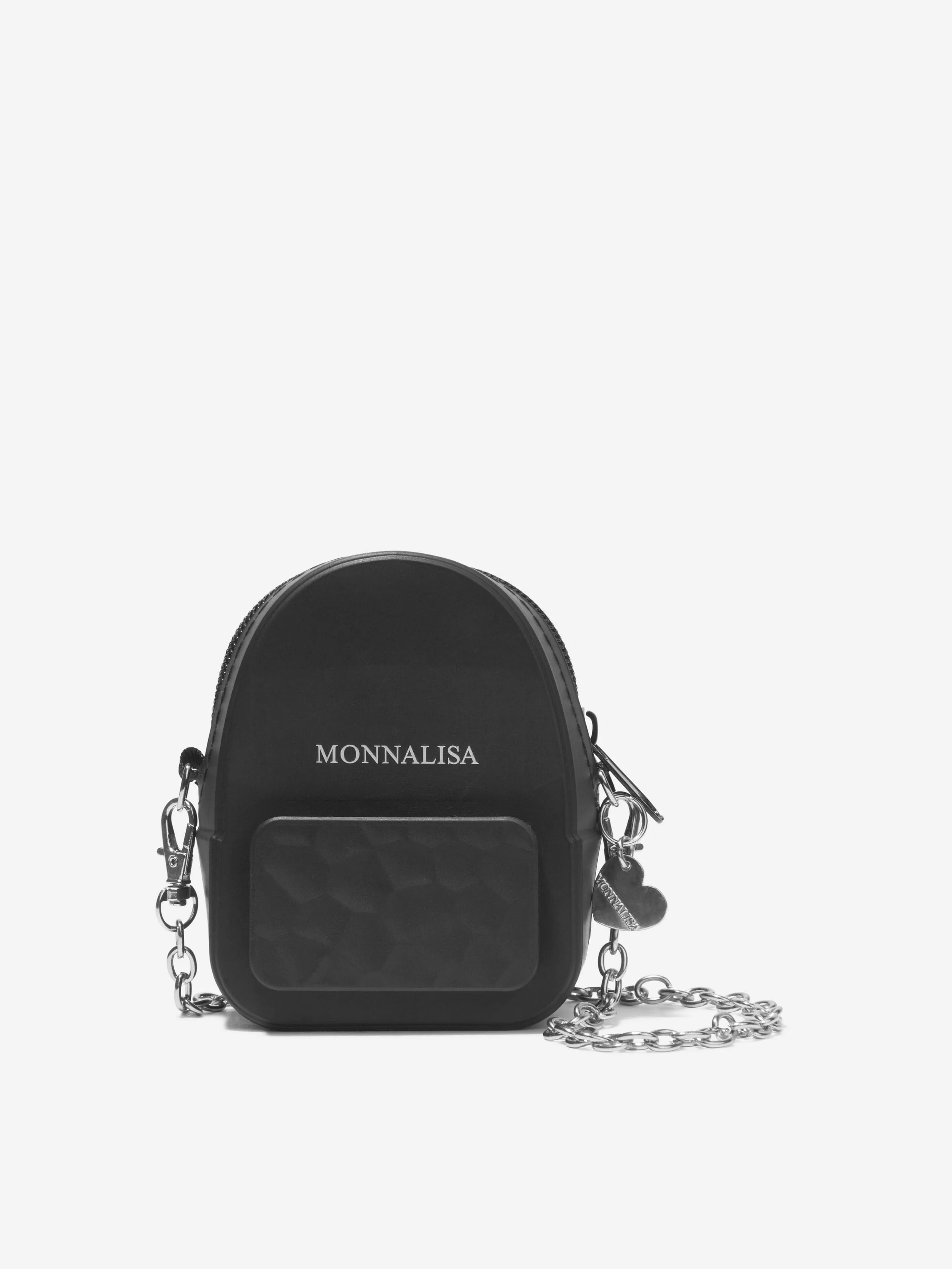 Monnalisa Girls Wireless Earbuds & Mini Carry Bag in Black