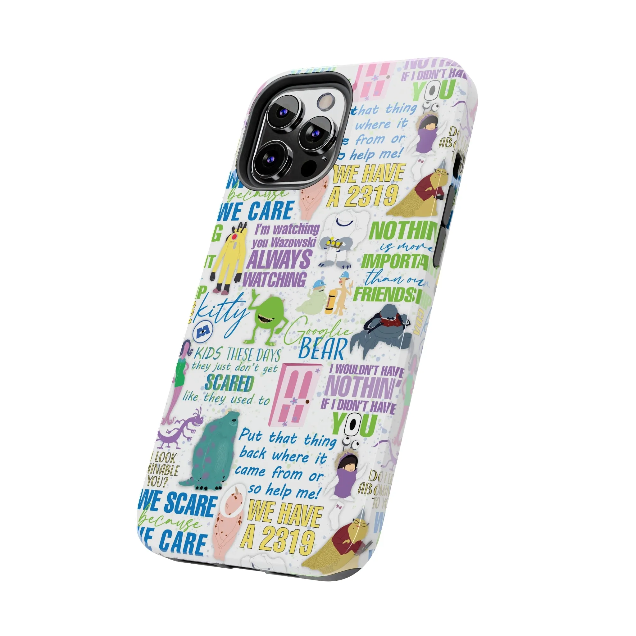 Monsters Quotes Phone Case Gift Inspired Fan Art Iphone