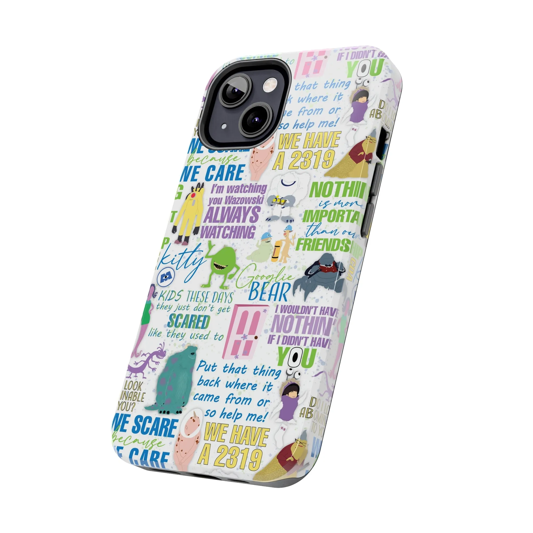 Monsters Quotes Phone Case Gift Inspired Fan Art Iphone