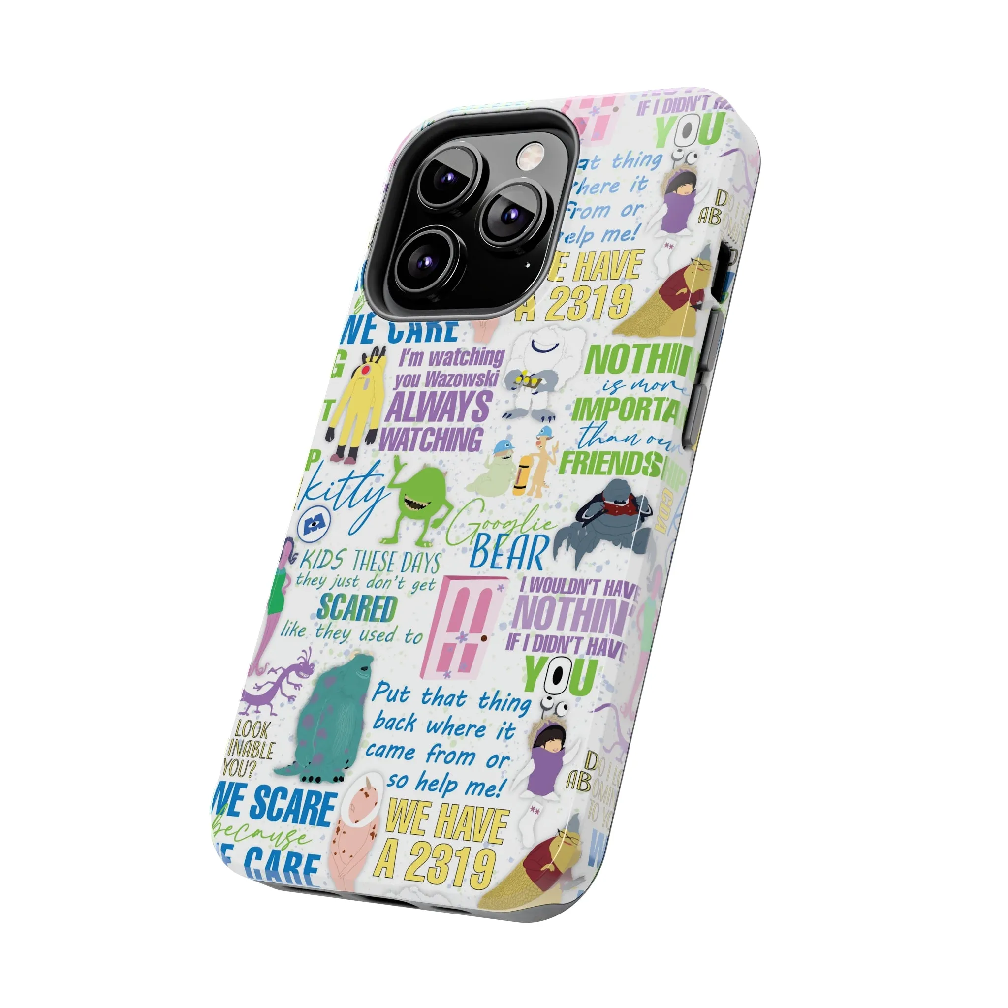 Monsters Quotes Phone Case Gift Inspired Fan Art Iphone