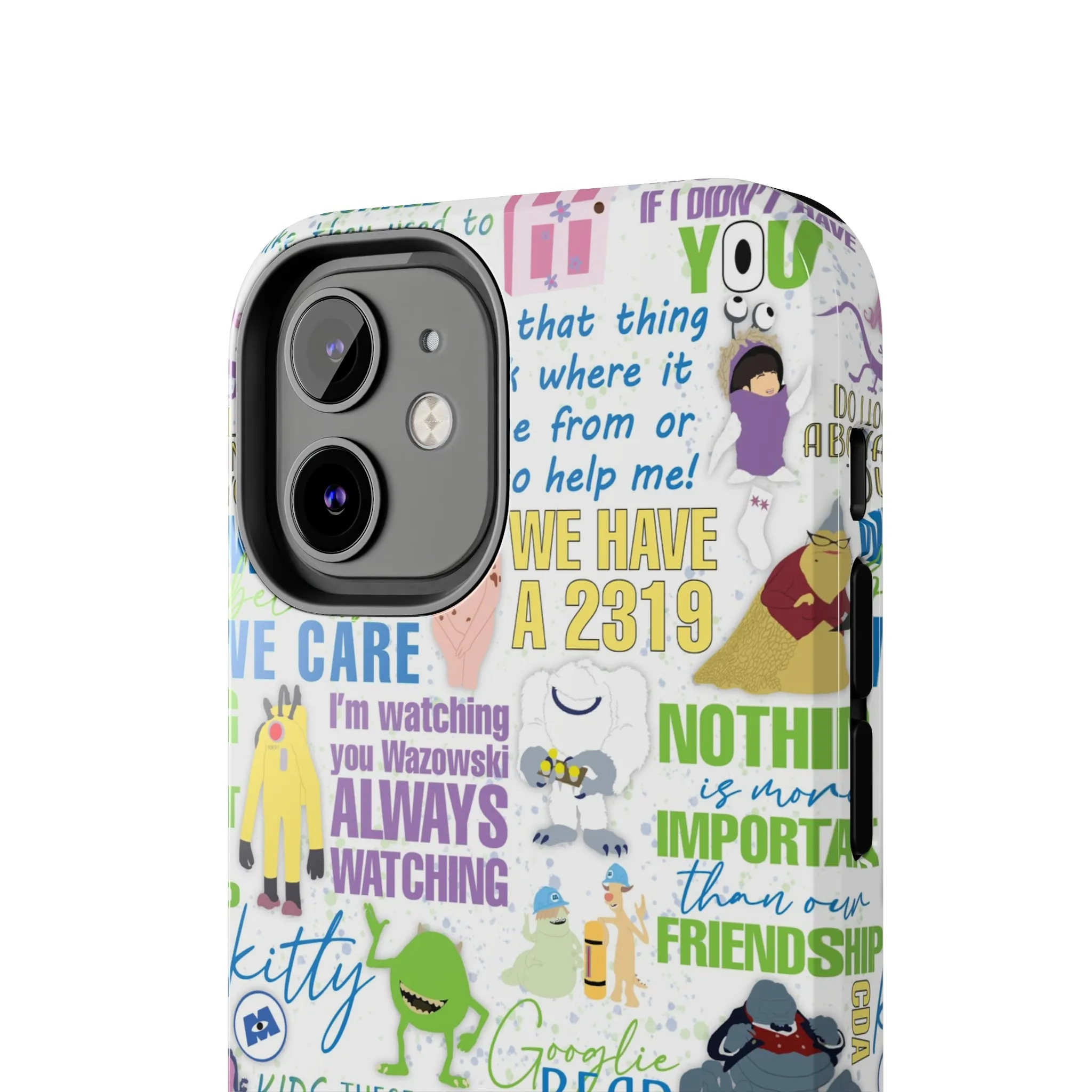 Monsters Quotes Phone Case Gift Inspired Fan Art Iphone