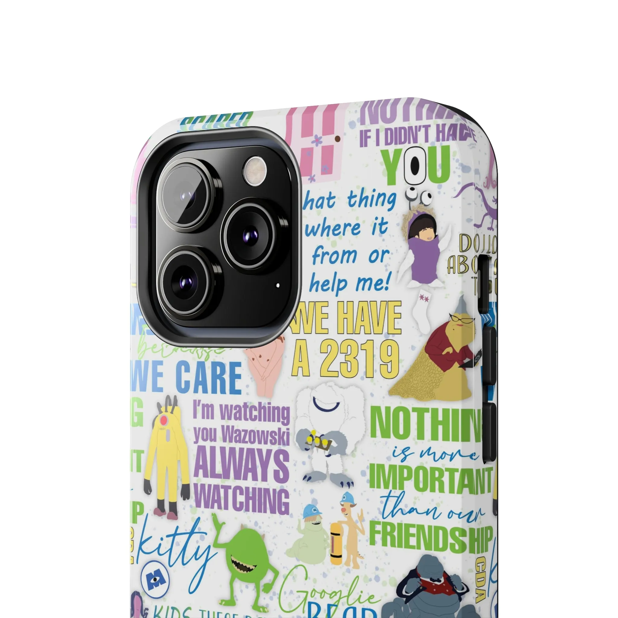 Monsters Quotes Phone Case Gift Inspired Fan Art Iphone