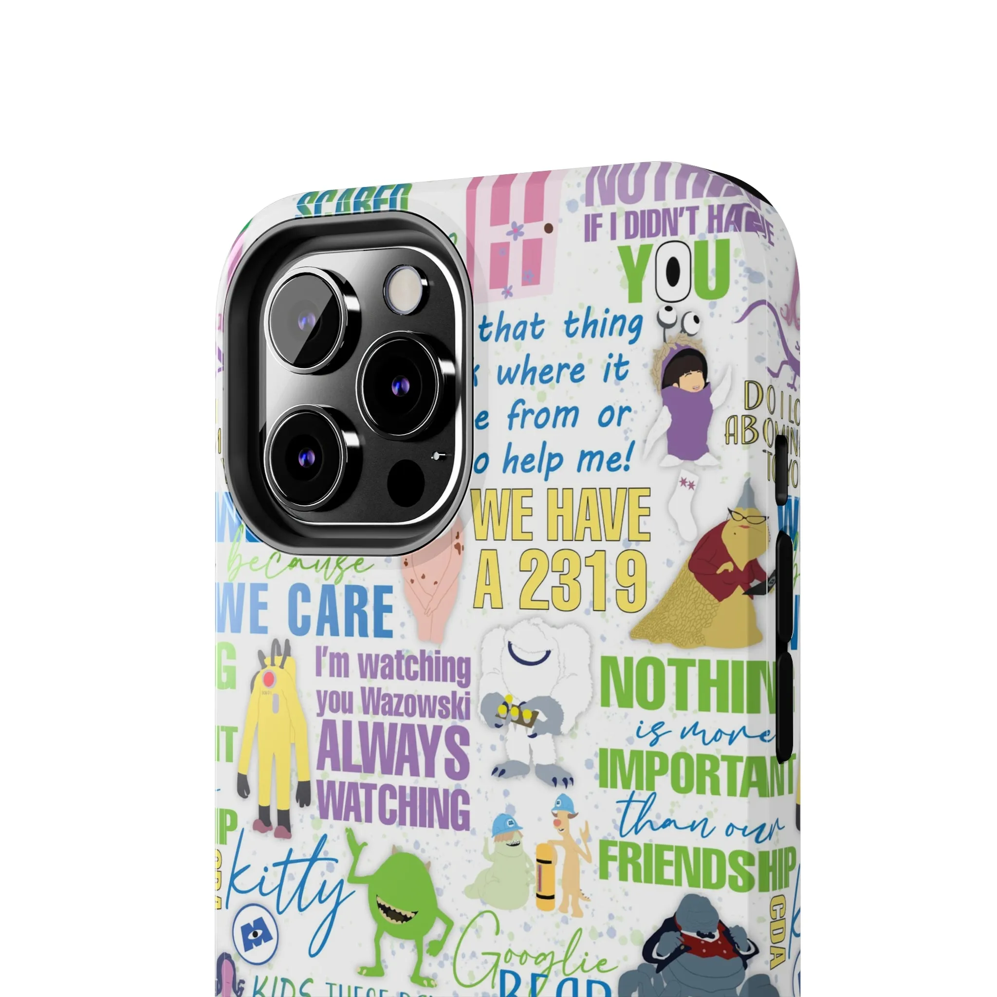 Monsters Quotes Phone Case Gift Inspired Fan Art Iphone