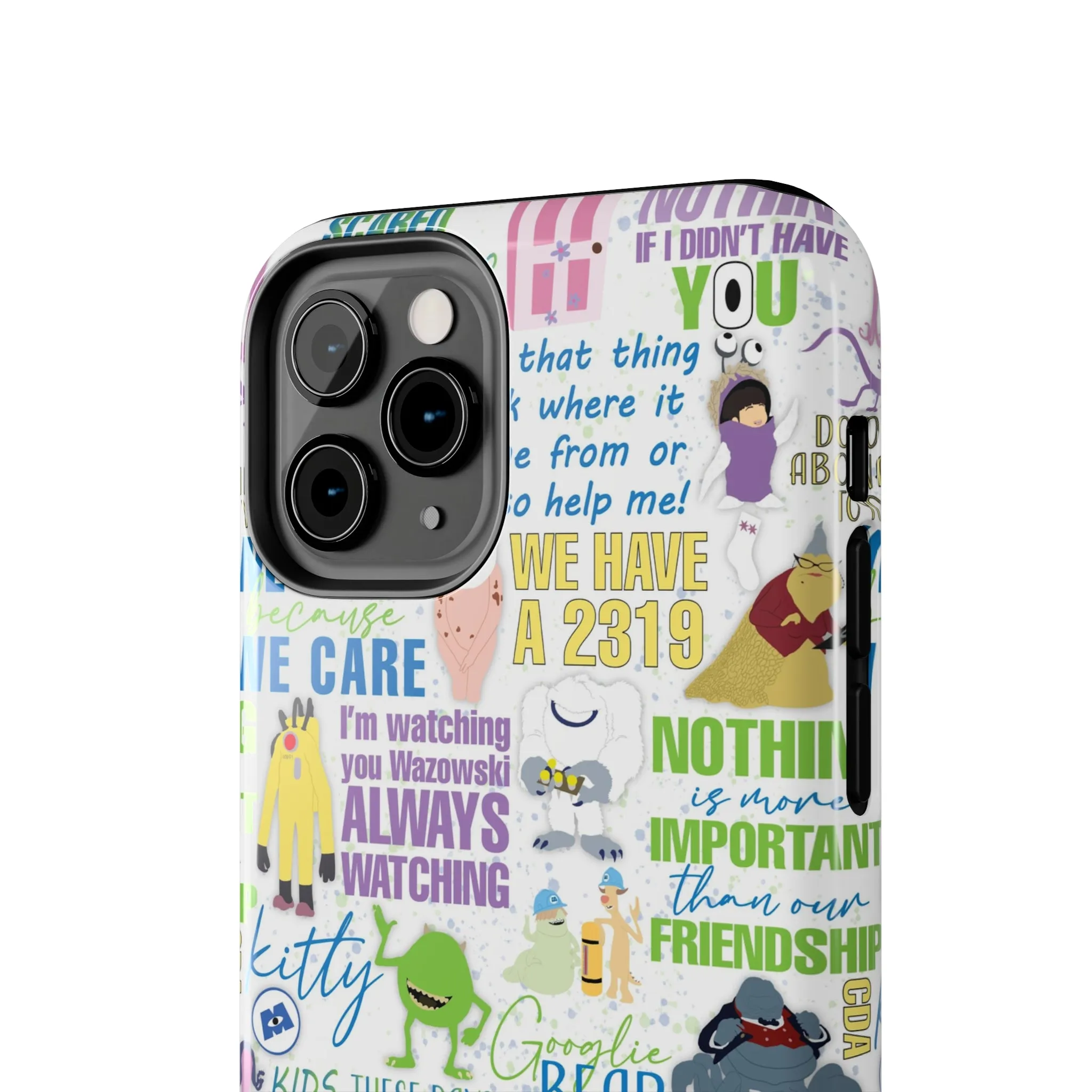 Monsters Quotes Phone Case Gift Inspired Fan Art Iphone