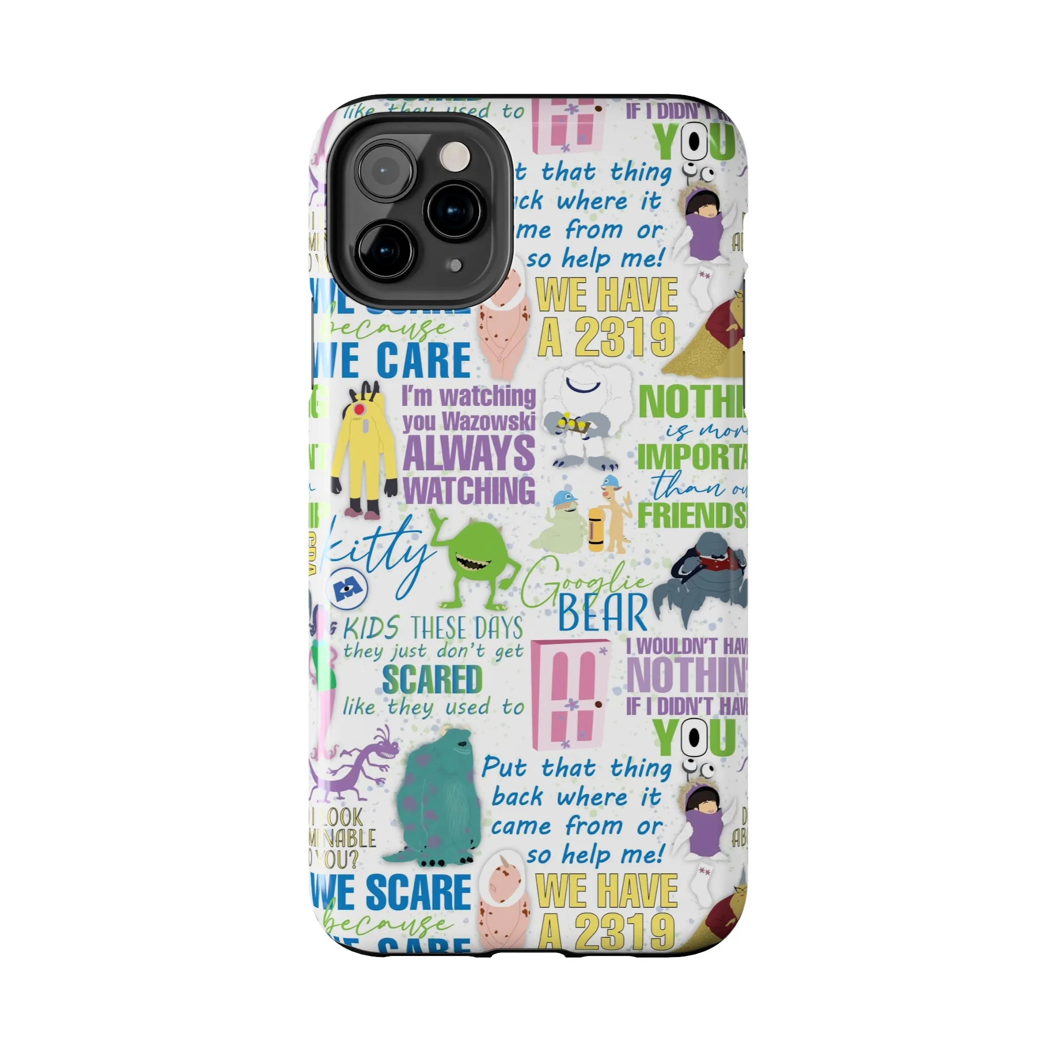 Monsters Quotes Phone Case Gift Inspired Fan Art Iphone