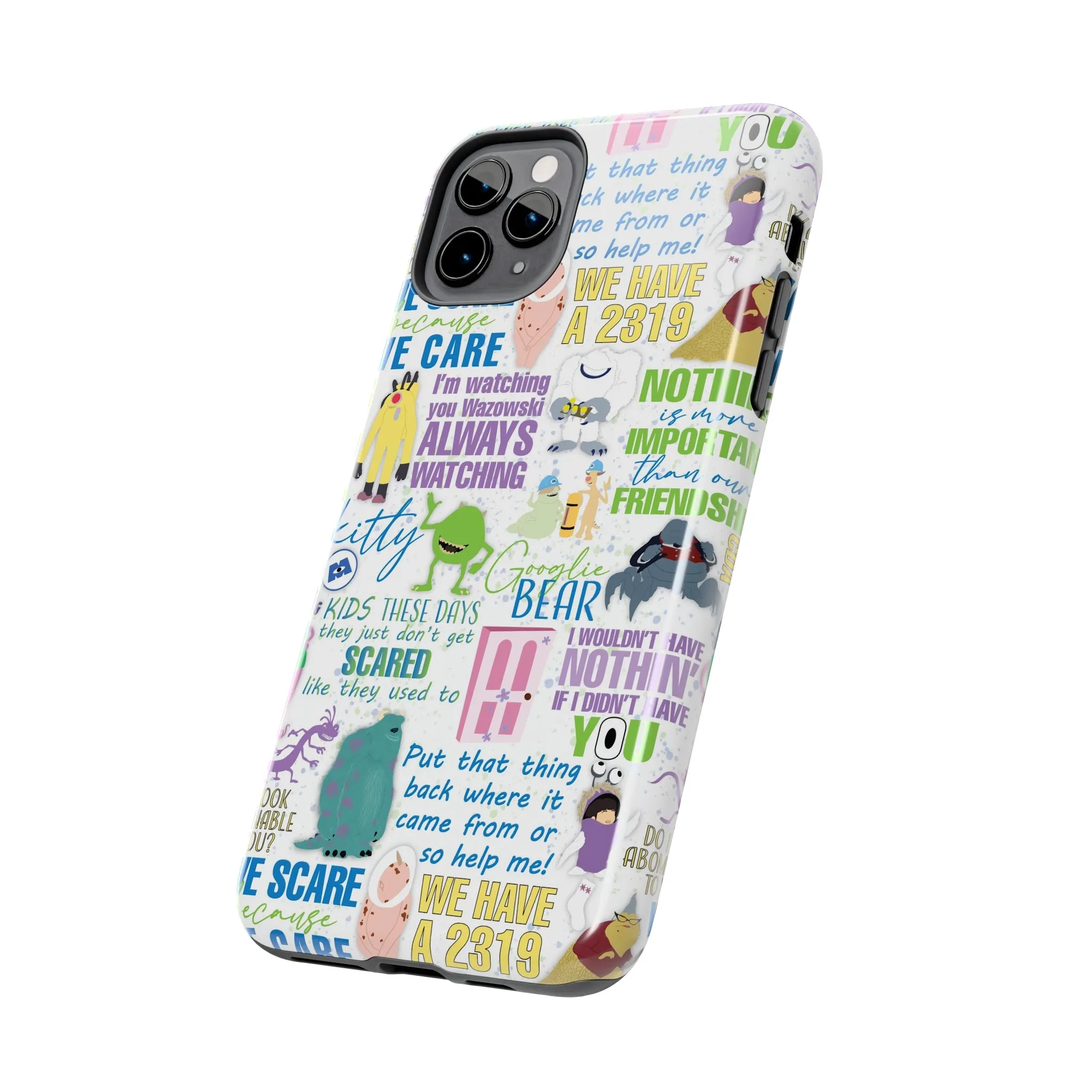 Monsters Quotes Phone Case Gift Inspired Fan Art Iphone