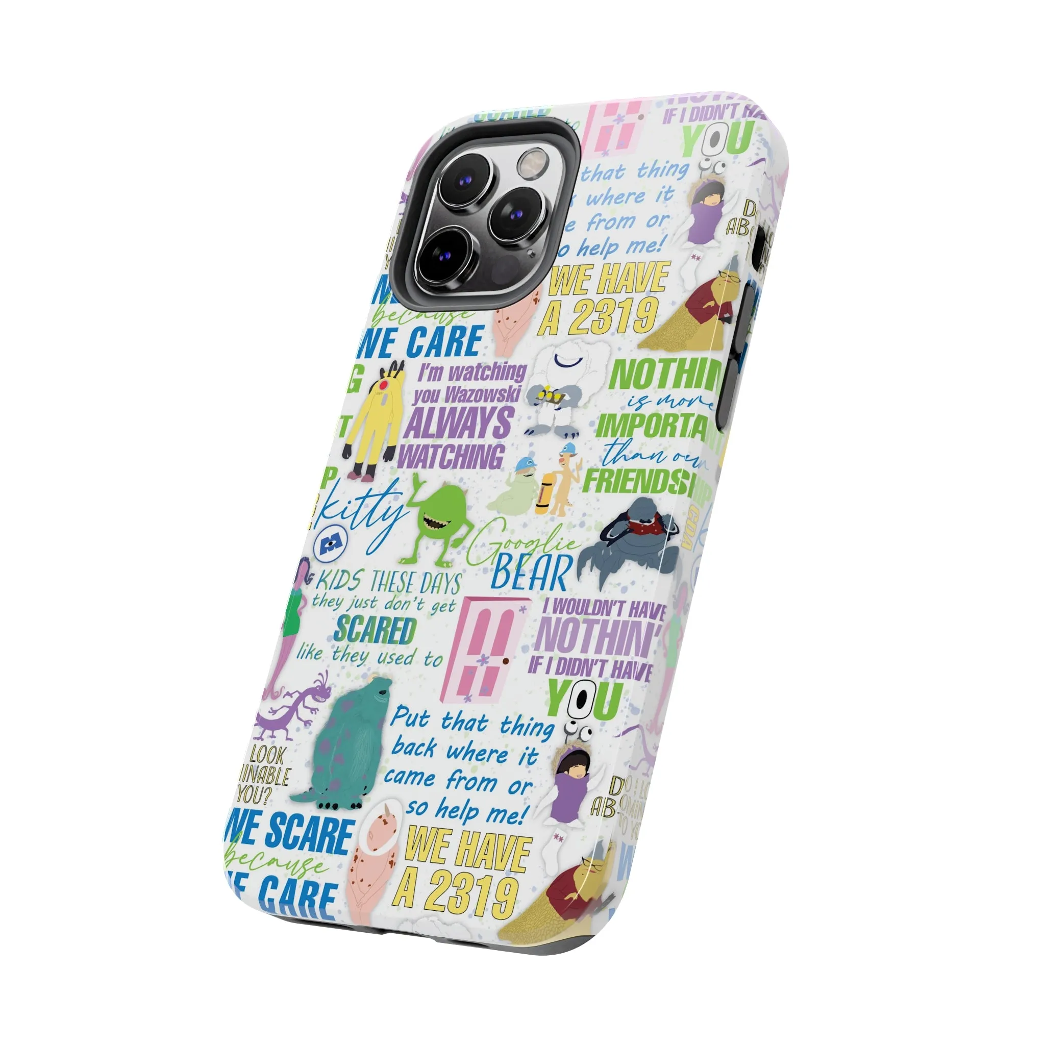 Monsters Quotes Phone Case Gift Inspired Fan Art Iphone