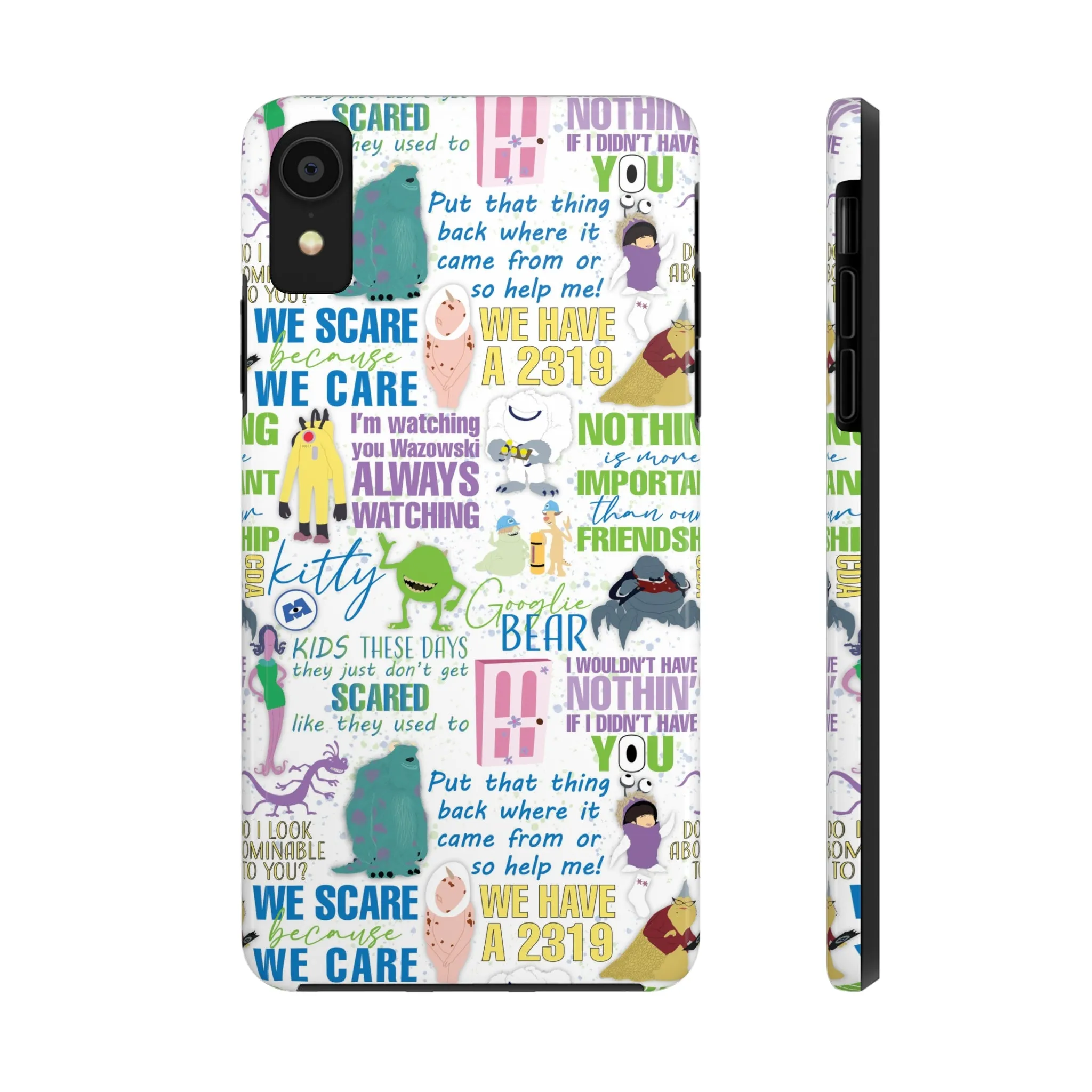 Monsters Quotes Phone Case Gift Inspired Fan Art Iphone