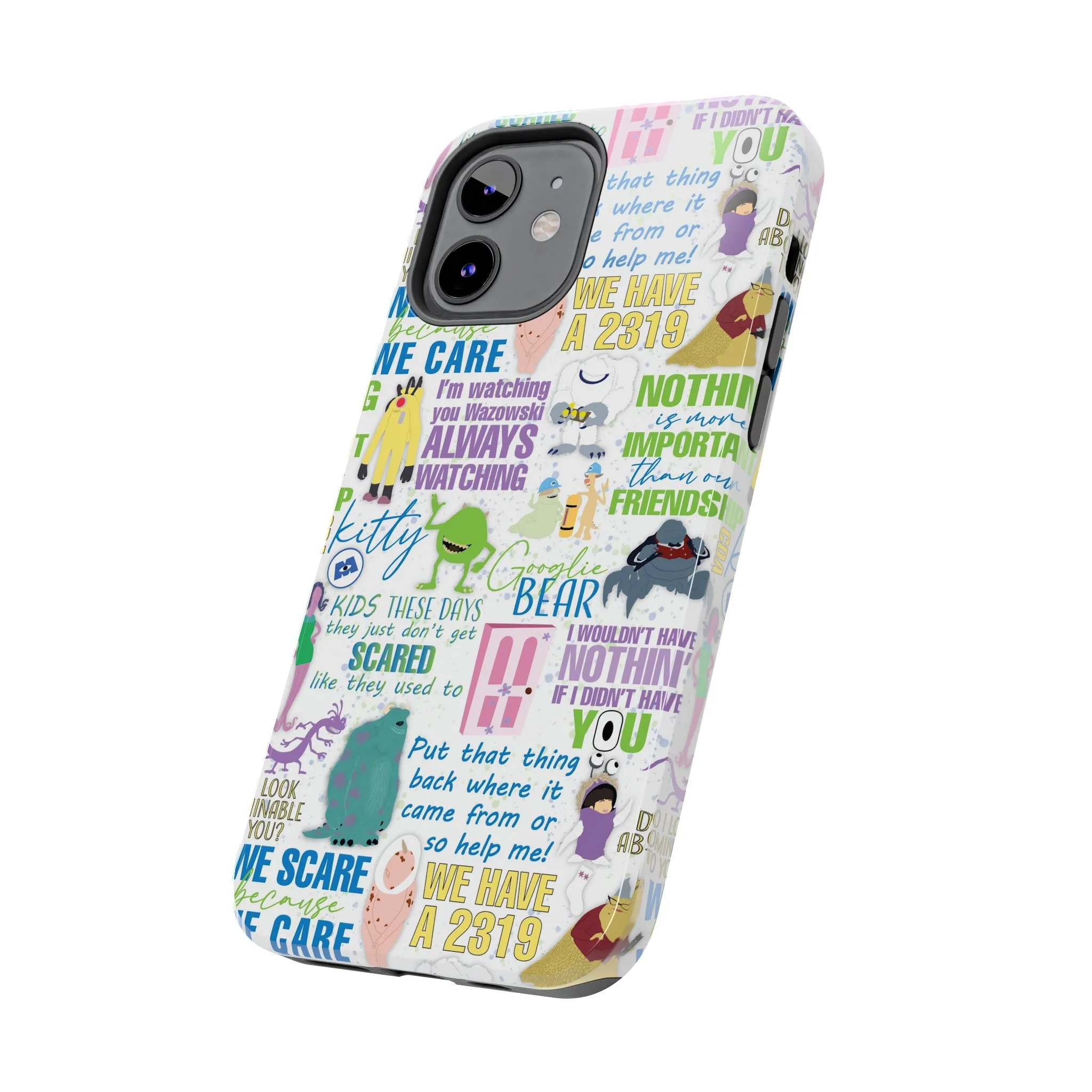 Monsters Quotes Phone Case Gift Inspired Fan Art Iphone