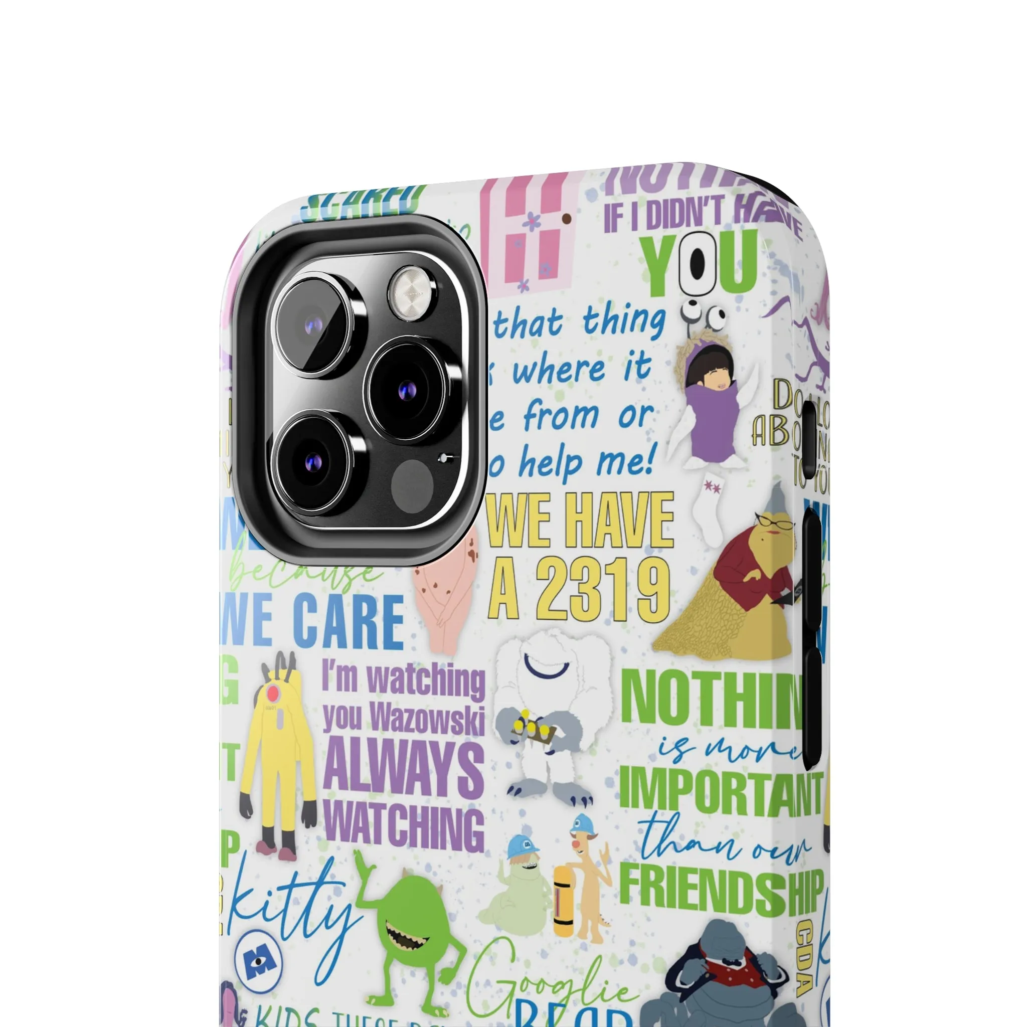 Monsters Quotes Phone Case Gift Inspired Fan Art Iphone