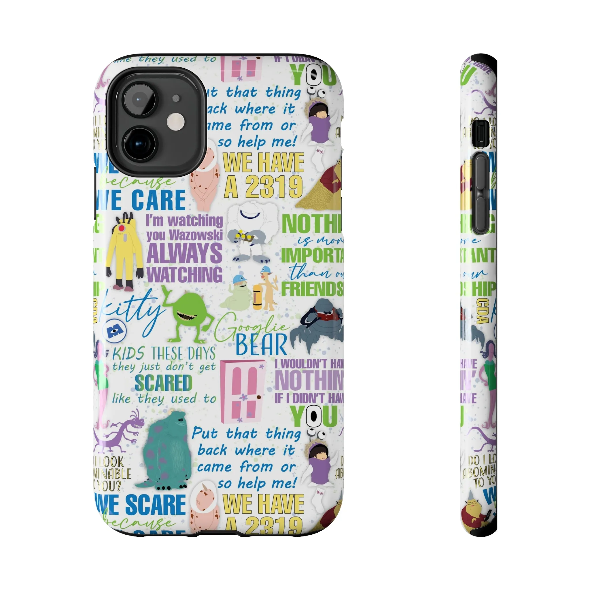 Monsters Quotes Phone Case Gift Inspired Fan Art Iphone