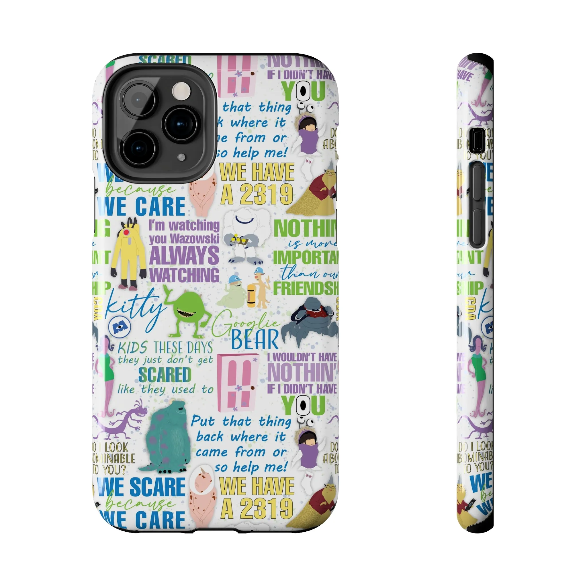 Monsters Quotes Phone Case Gift Inspired Fan Art Iphone