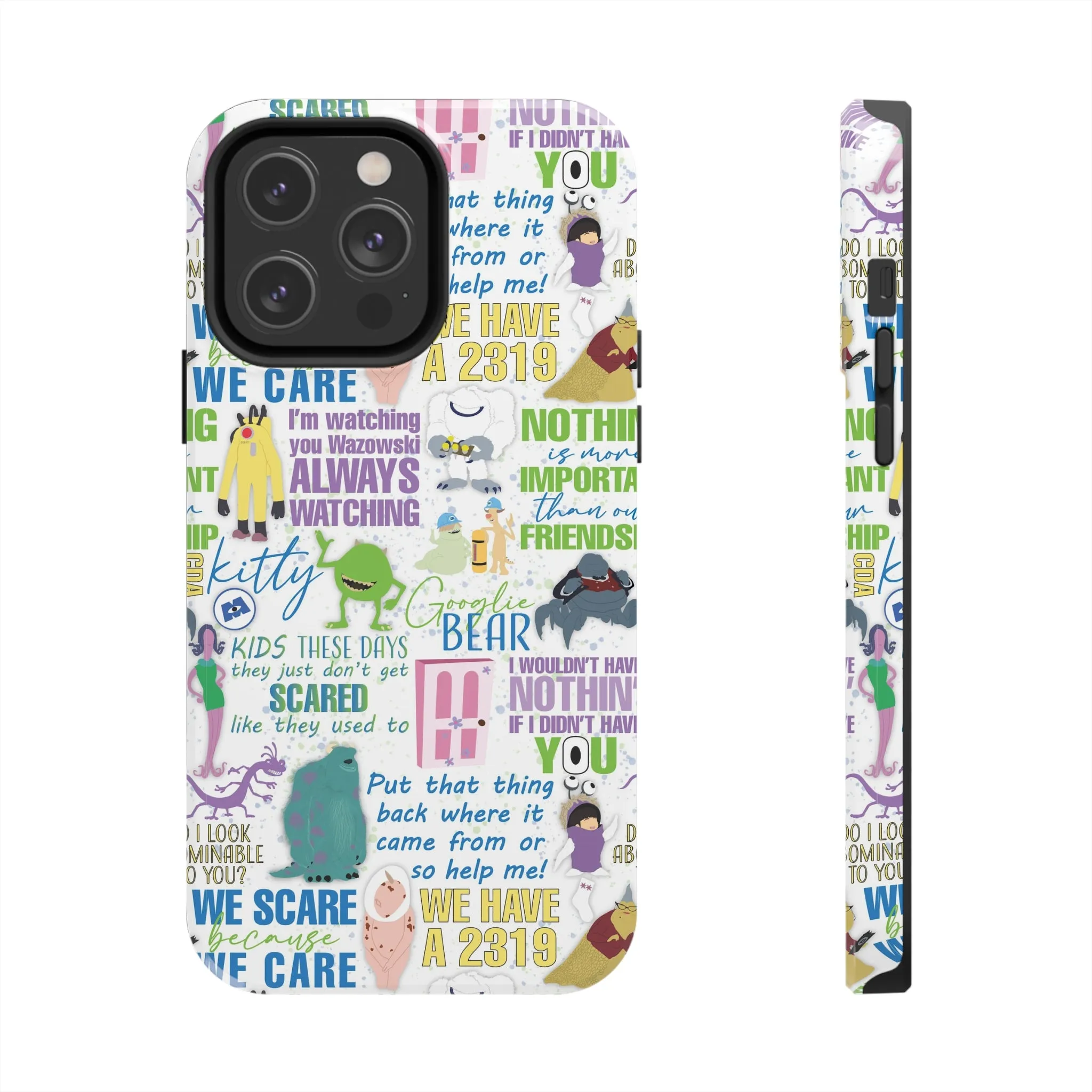 Monsters Quotes Phone Case Gift Inspired Fan Art Iphone