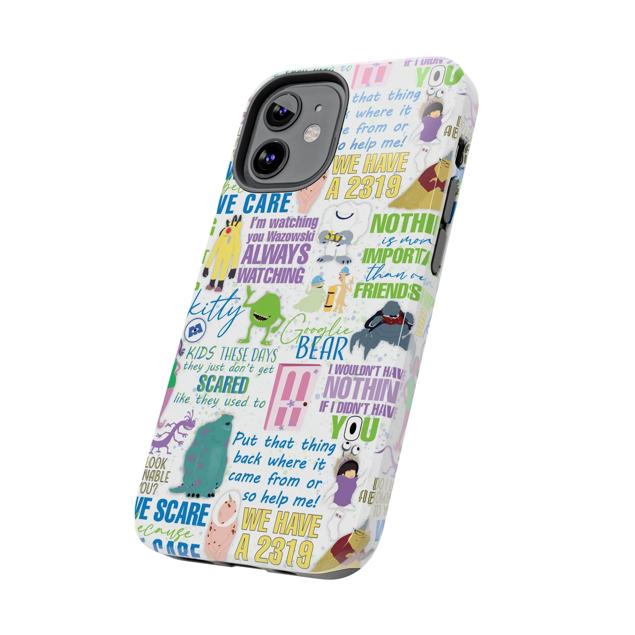 Monsters Quotes Phone Case Gift Inspired Fan Art Iphone