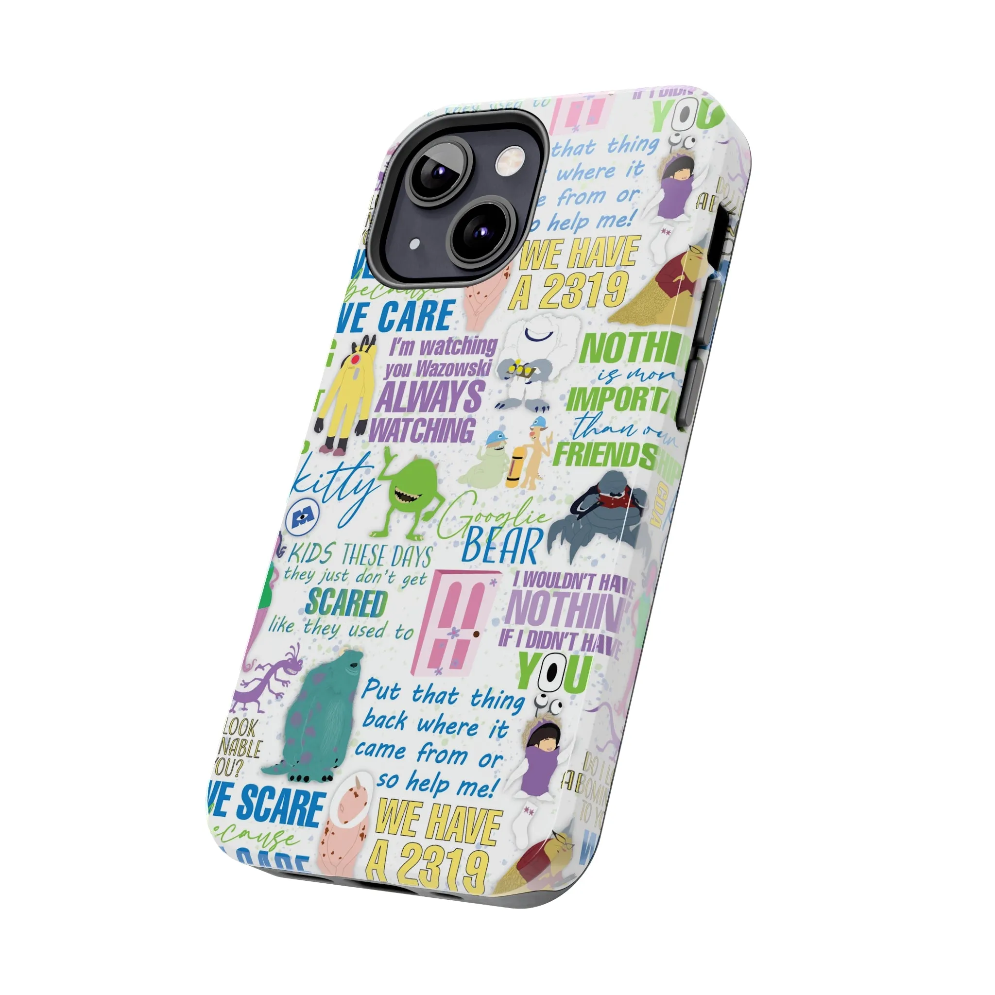 Monsters Quotes Phone Case Gift Inspired Fan Art Iphone