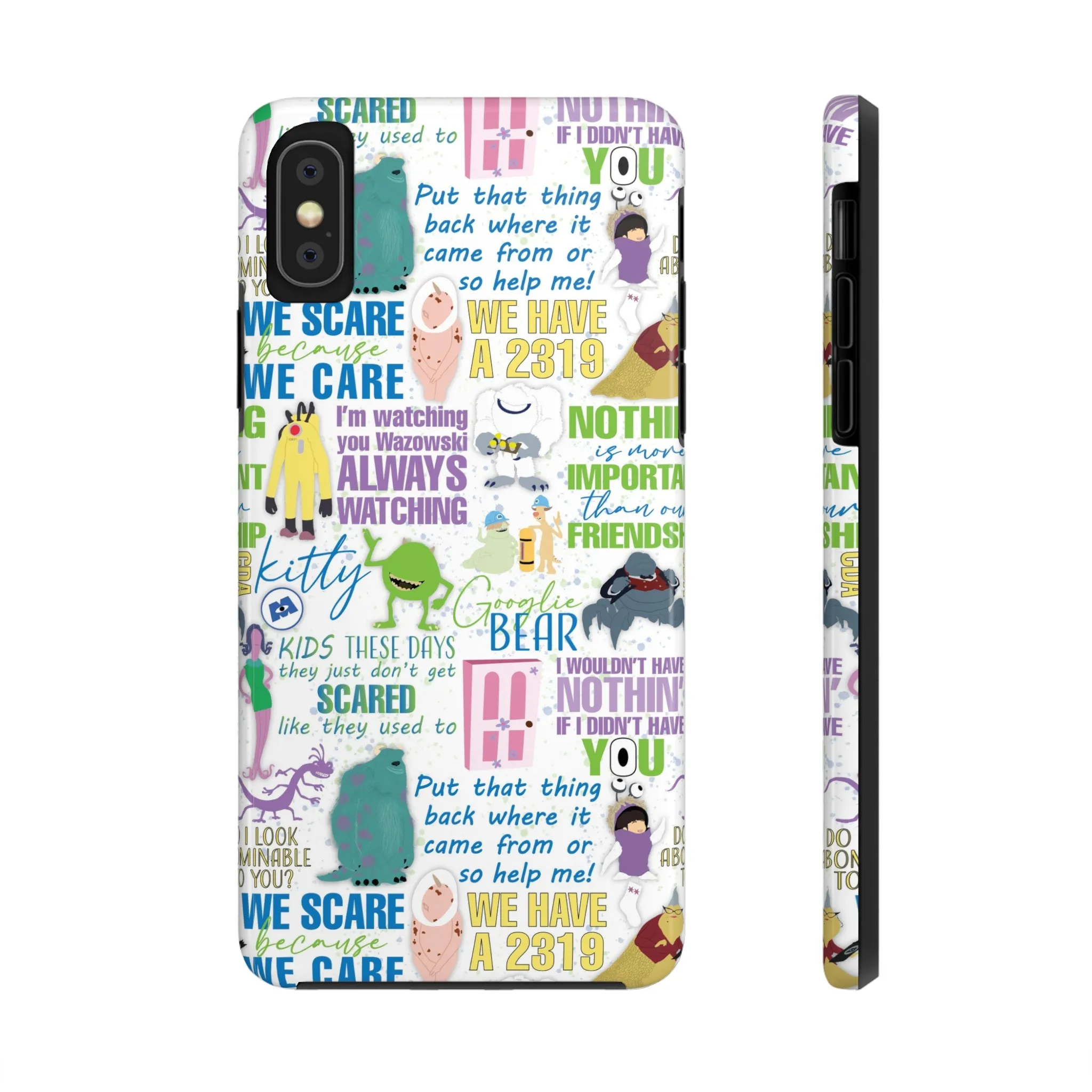 Monsters Quotes Phone Case Gift Inspired Fan Art Iphone