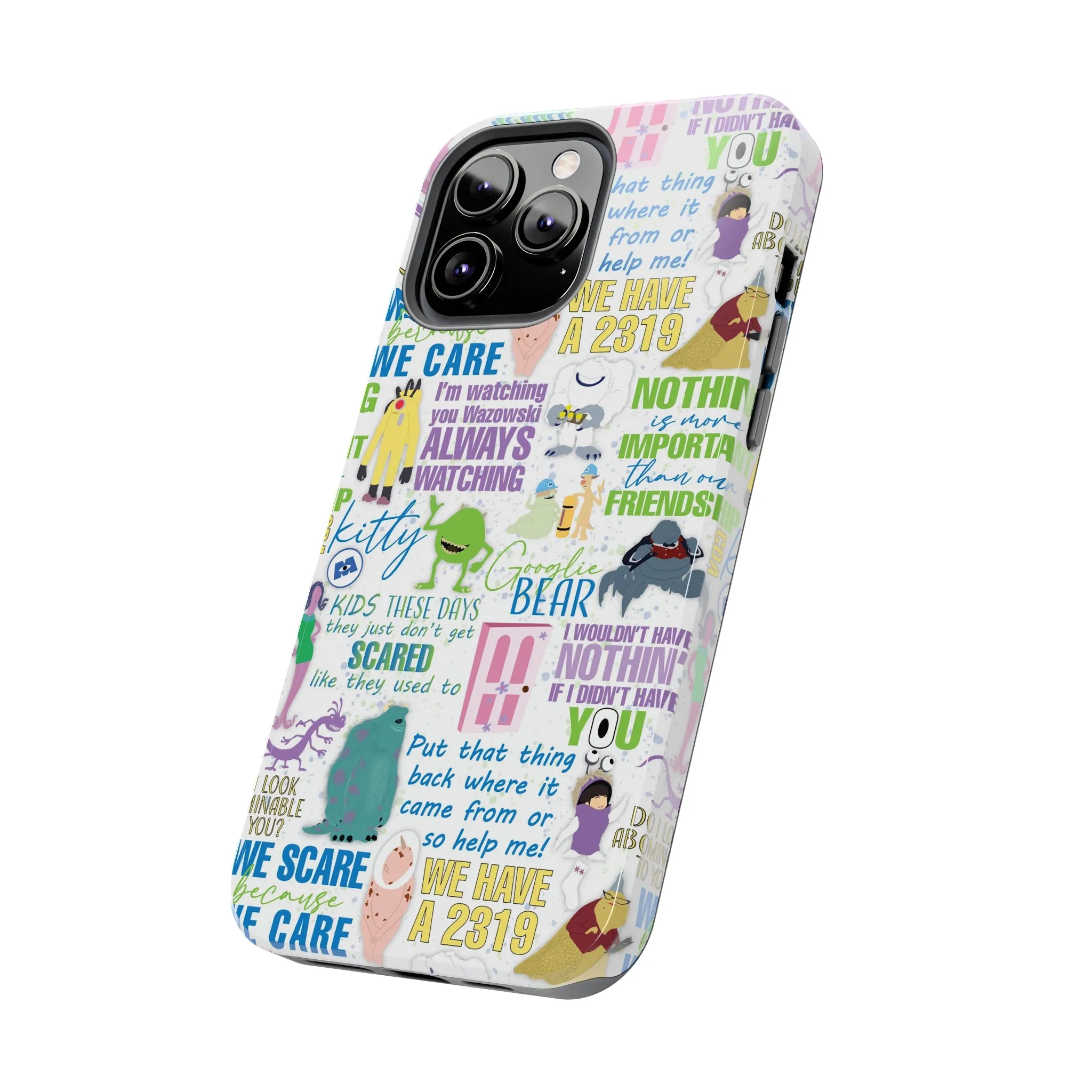 Monsters Quotes Phone Case Gift Inspired Fan Art Iphone