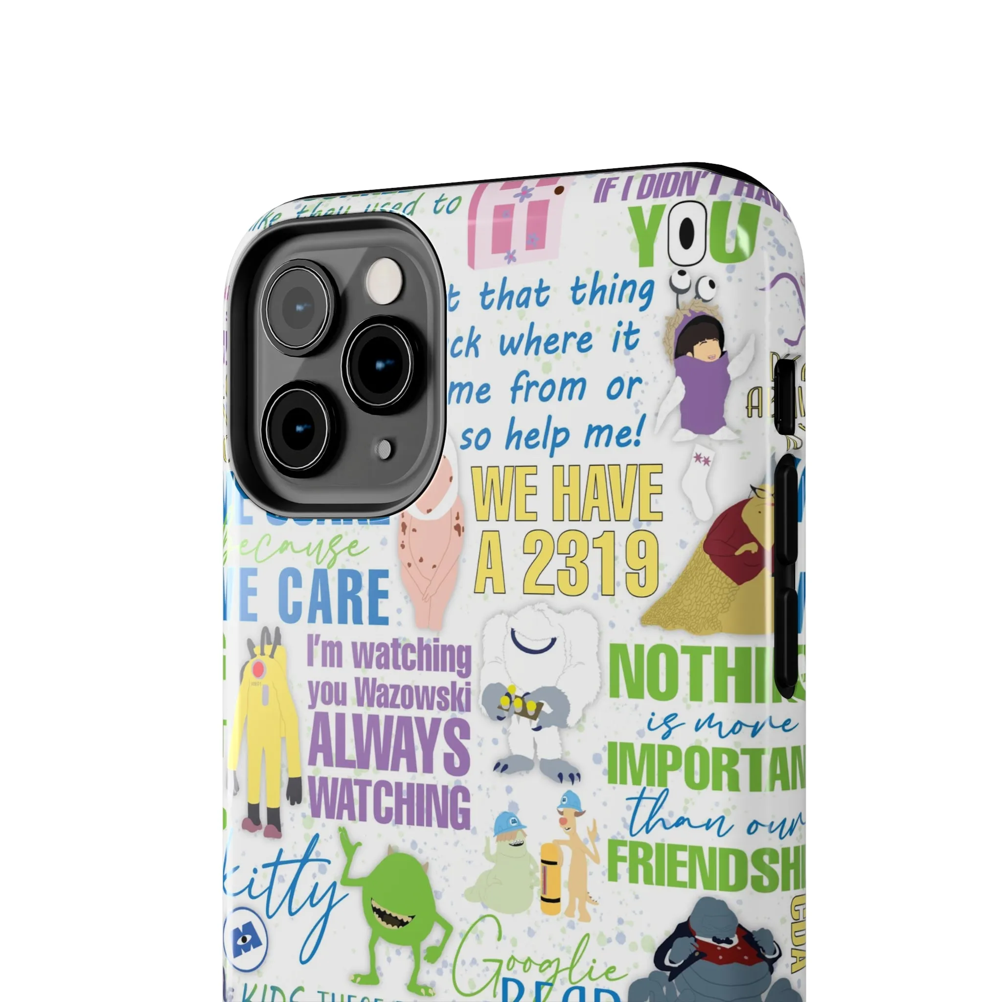 Monsters Quotes Phone Case Gift Inspired Fan Art Iphone