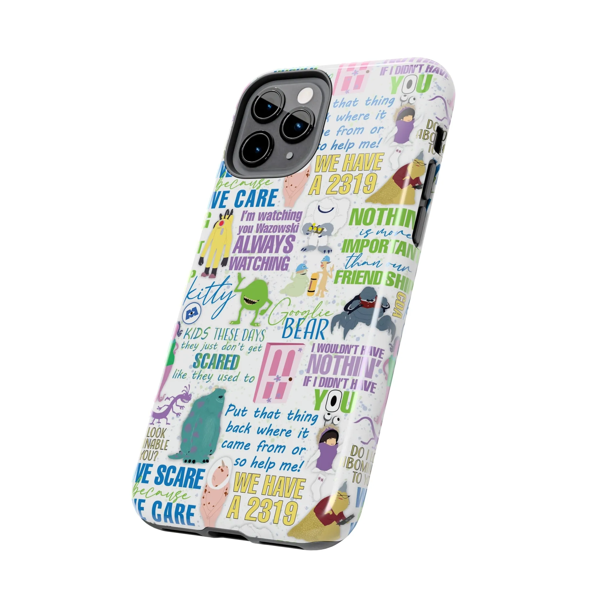 Monsters Quotes Phone Case Gift Inspired Fan Art Iphone