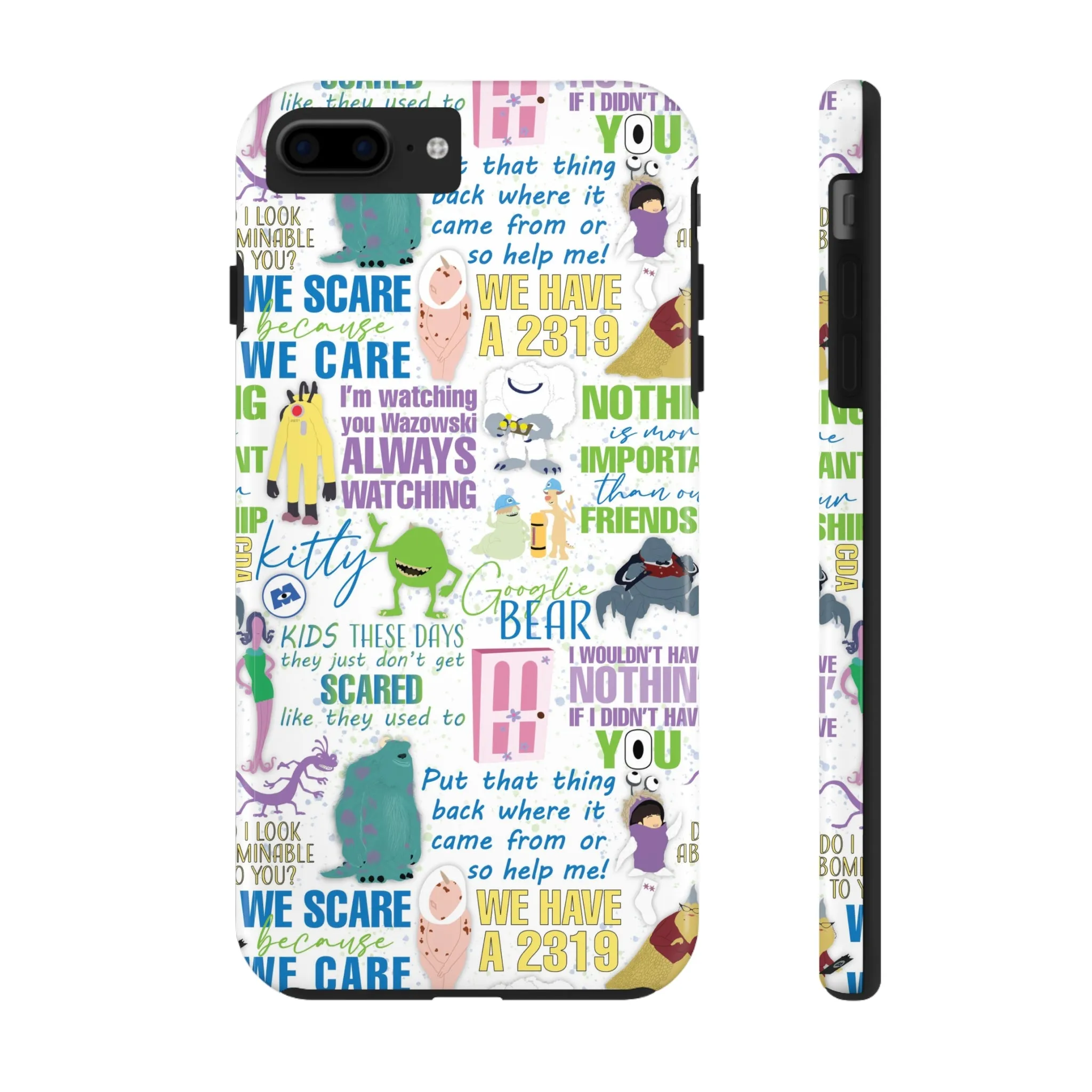 Monsters Quotes Phone Case Gift Inspired Fan Art Iphone