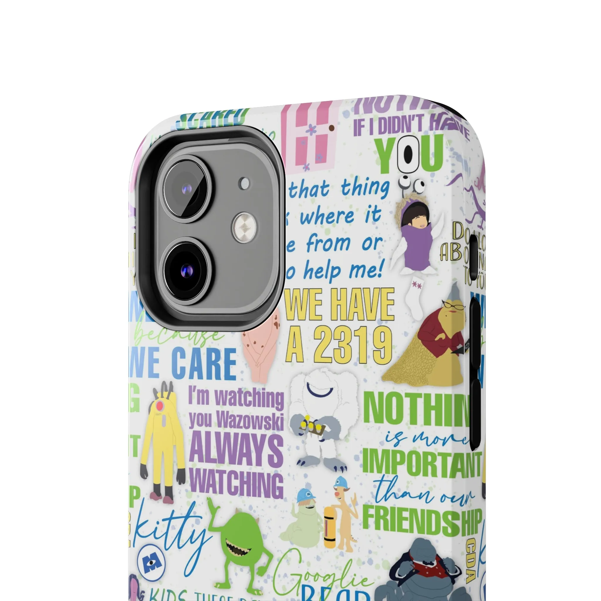 Monsters Quotes Phone Case Gift Inspired Fan Art Iphone