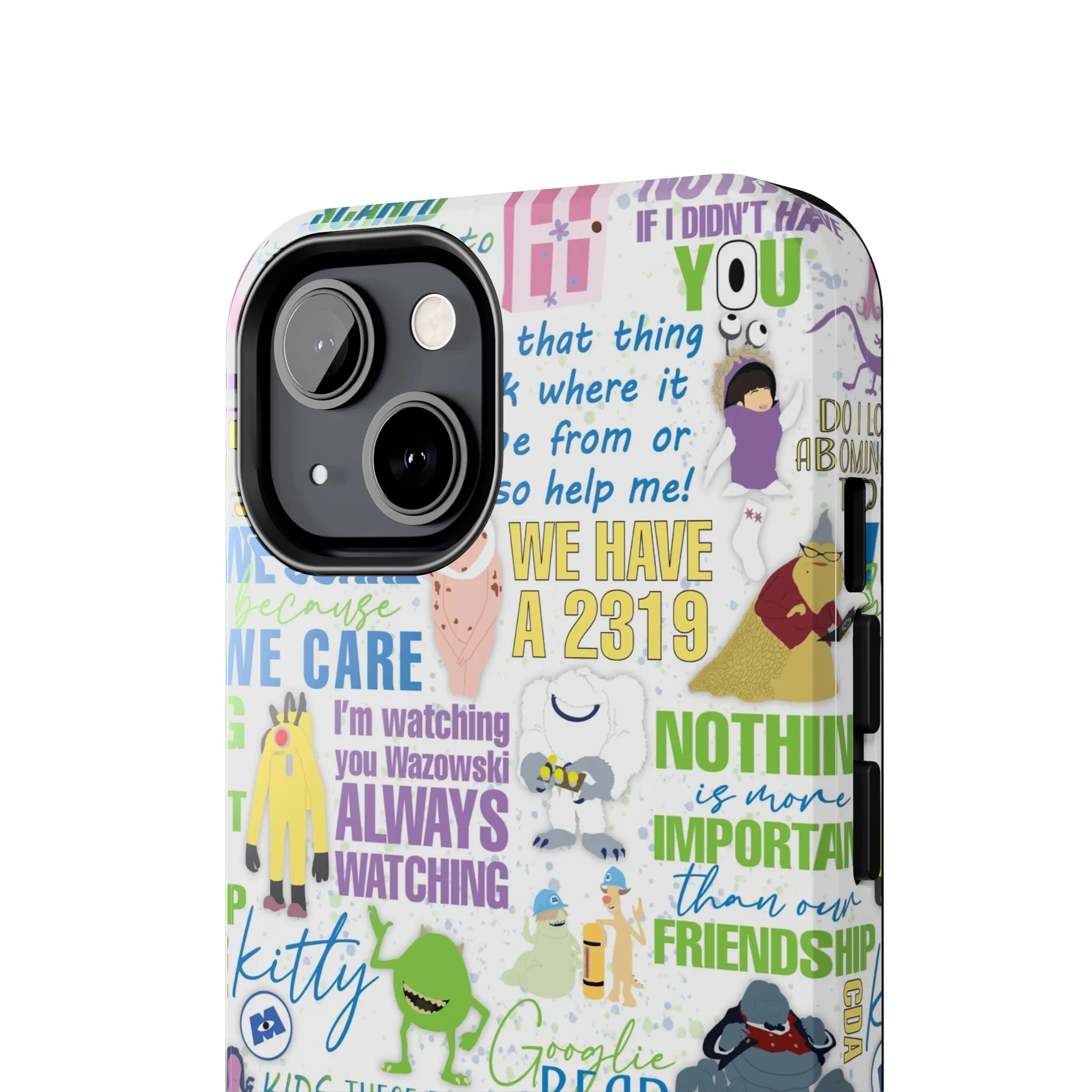 Monsters Quotes Phone Case Gift Inspired Fan Art Iphone