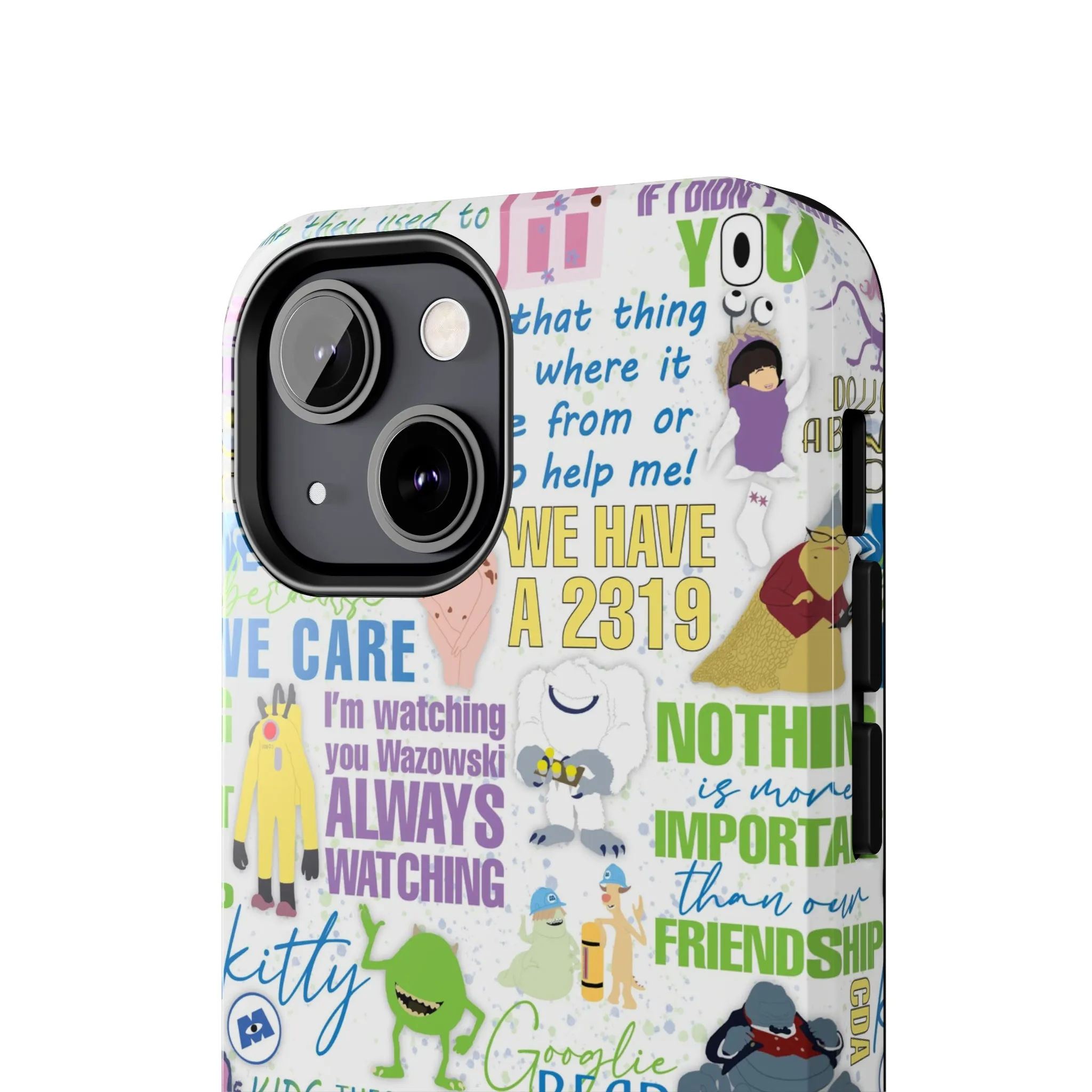 Monsters Quotes Phone Case Gift Inspired Fan Art Iphone