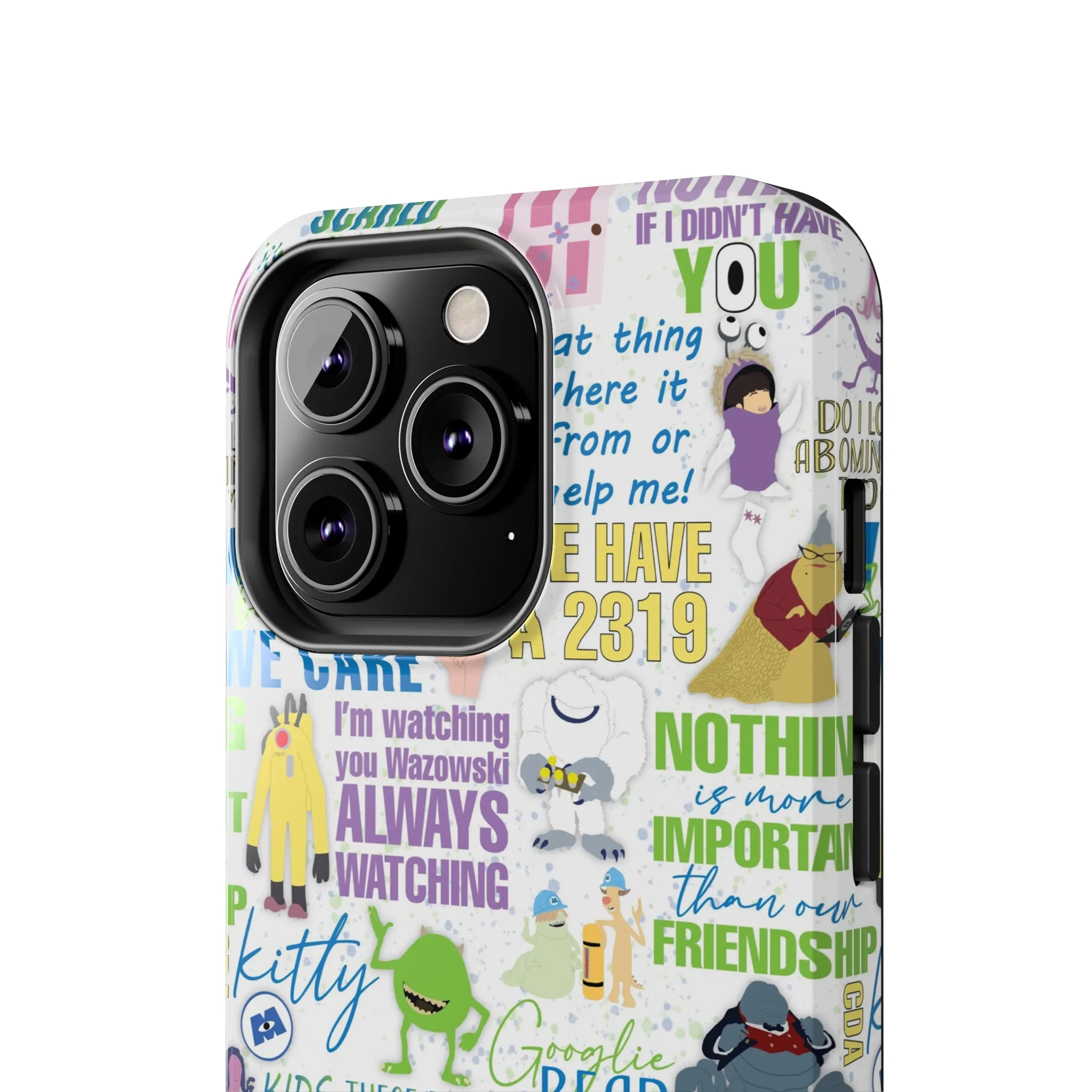 Monsters Quotes Phone Case Gift Inspired Fan Art Iphone