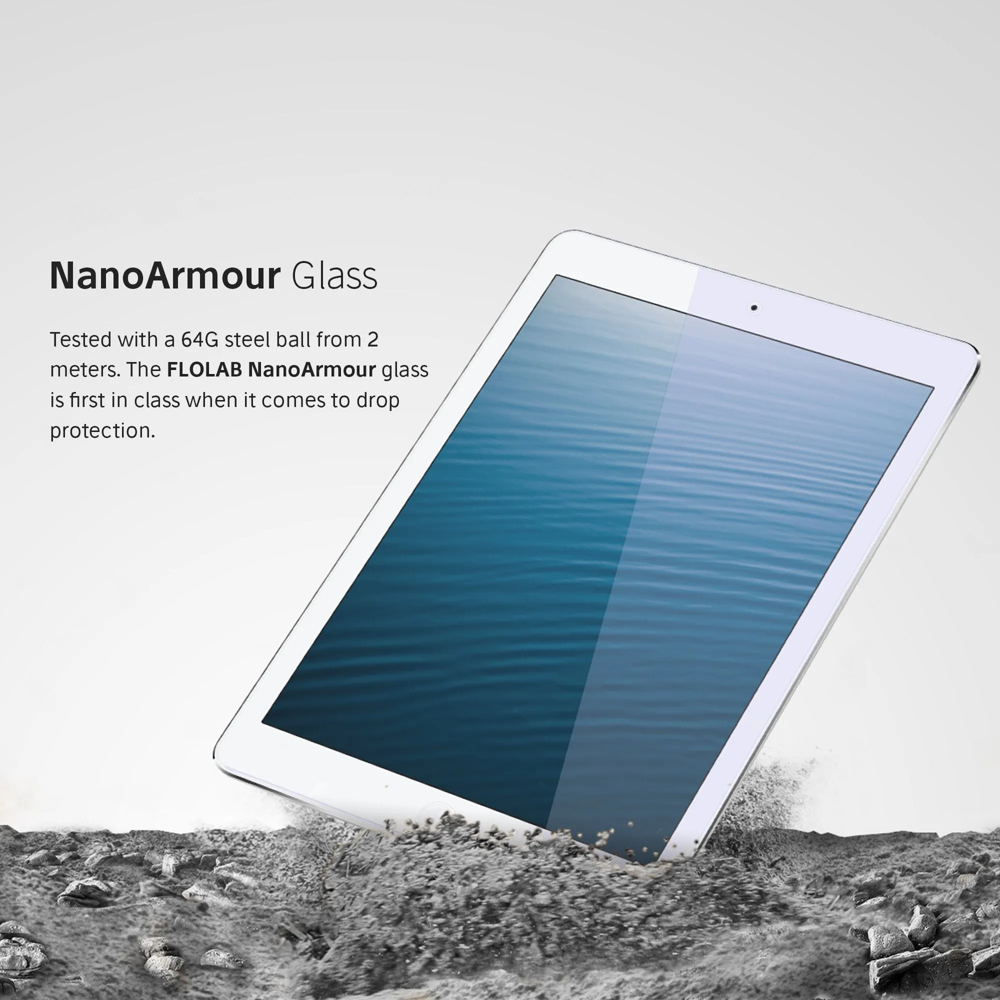 NanoArmour 9.7-inch iPad 6 / 5 / iPad Pro 2016 Anti-Blue light Screen Protector