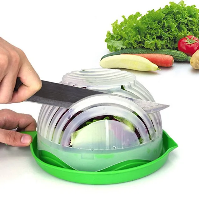 **New 2018**-  60 Second Salad Bowl Maker